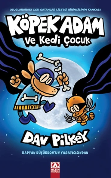 Köpek Adam 4 Köpek Adam ve Kedi Çocuk Altın Kitaplar