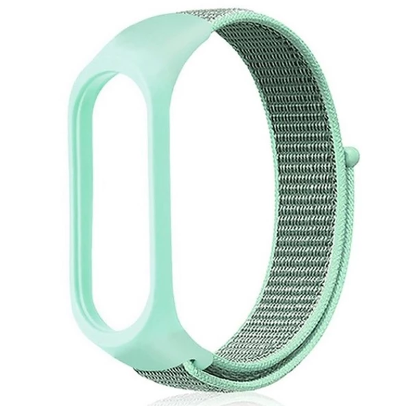 Gpack Xiaomi Mi Band 6 Kordon Cırtcırt Kumaş Kordon Velcro - 10