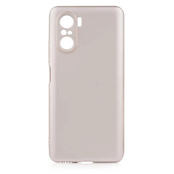 Gpack Xiaomi Redmi K40 Kılıf Mat Soft Premier SilikonNano Glass - Resim 5