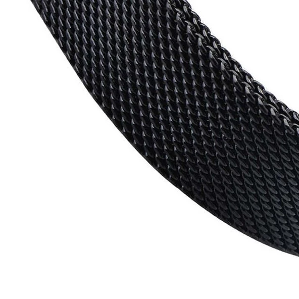 Gpack Xiaomi Mi Band 6 Kordon Clipsli Hasır Metal Kordon KRD-06 - 4