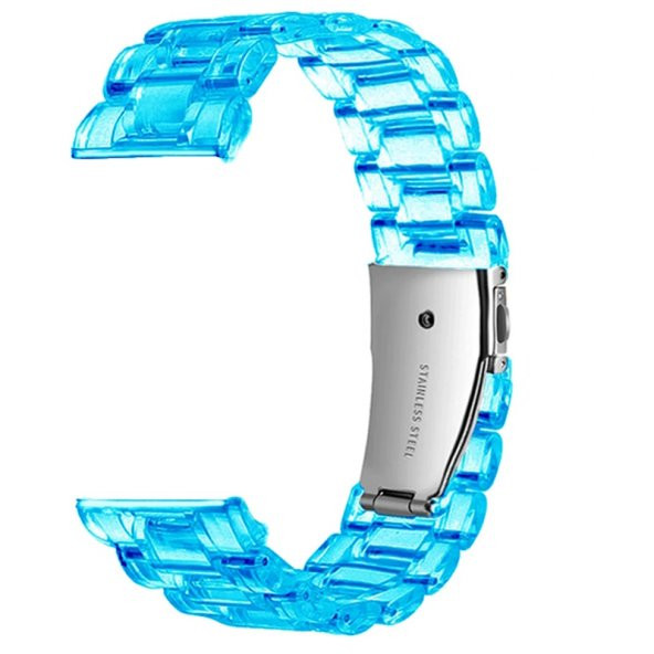 Gpack Samsung Watch Active 2 40mm Kordon Transparan Renkli KRD 27