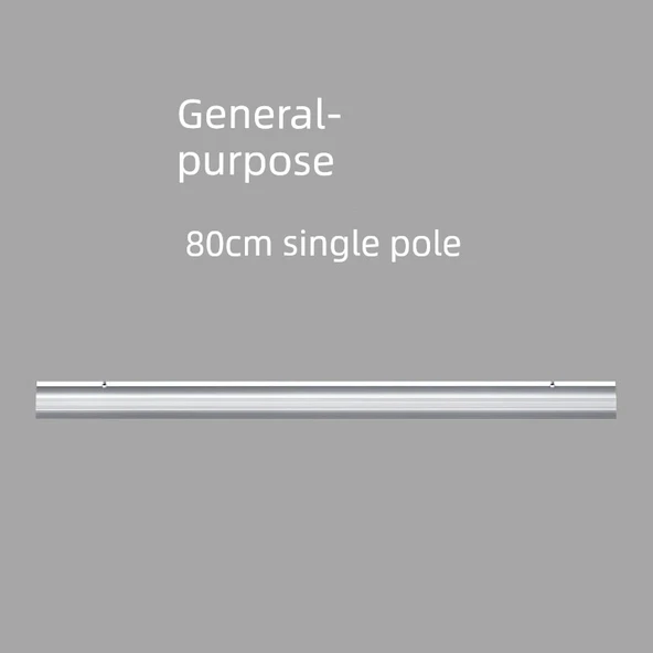 Metal Afiş Asma Aparatı - Tek Çubuklu 80cm