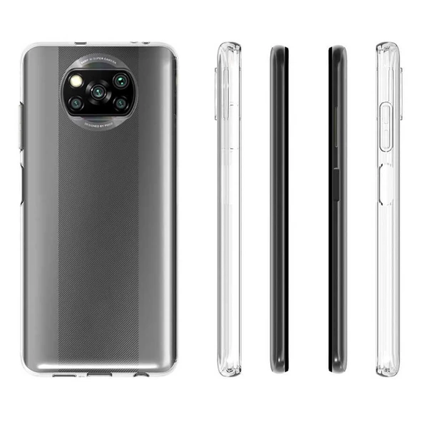 Gpack Xiaomi Poco X3 Pro Kılıf Süper SilikonNano Glass - 2