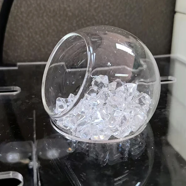 Aromaterapi Kristal Saklama Kutusu - Ametist (200g) - 2
