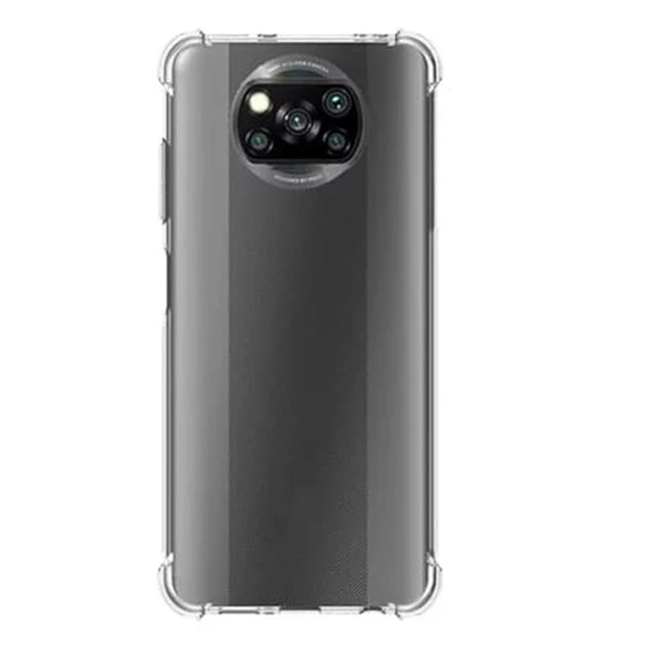 Gpack Xiaomi Poco X3 Pro Kılıf AntiShock Sert KapakNano Glass