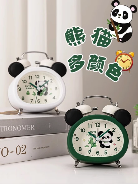 Çalar Saat - Bell Panda Yeşil - 4