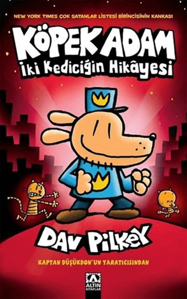Köpek Adam 3 İki Kediciğin Hikayesi Altın Kitaplar