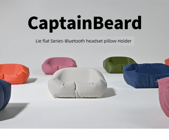 AirPods Koruyucu Kılıf ve Masaüstü Standı - Bang Bang Yastık-Ay Işığı Beyazı - 8