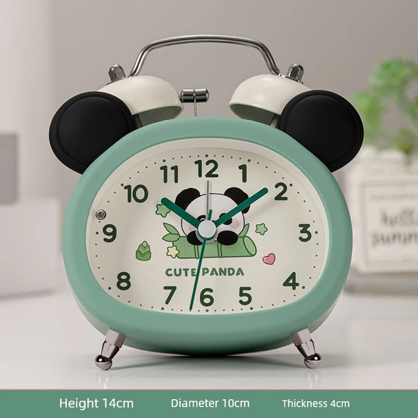 Çalar Saat - Bell Panda Yeşil - 1