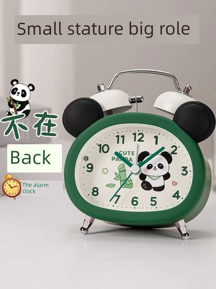 Çalar Saat - Bell Panda Yeşil - 2
