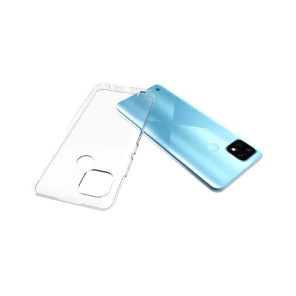 Gpack Realme C21 Kılıf Süper Silikon   Nano Glass - 2