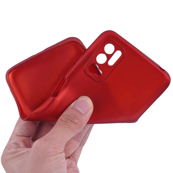 Gpack Xiaomi Poco M3 Pro 5G Kılıf Renkli Kamera Korumalı Premier Mat Silikon - Resim 2