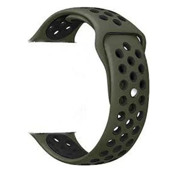 Gpack ZcWatch ZC-V0521 Kordon Delikli Çift Renk Silikon - 7