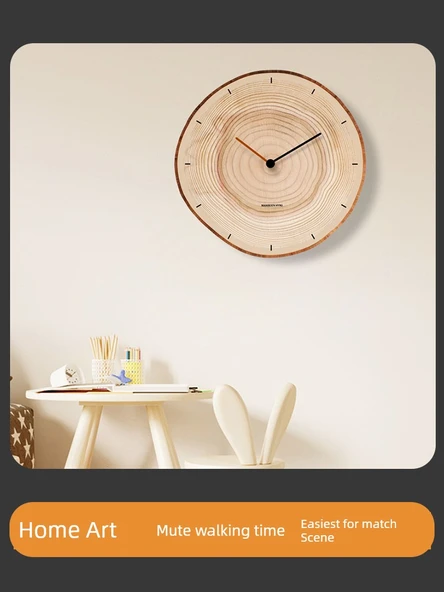 Salon Duvar Saati - 30 cm - Dijital ve Ölçekli - 3