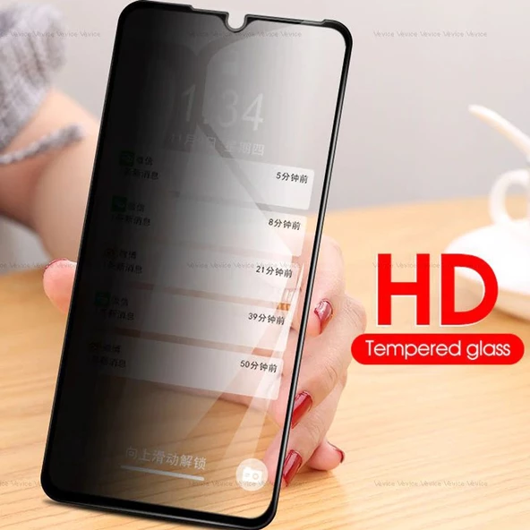 Gpack Xiaomi Mi 9 Lite Privacy Gizlilik Filtreli Hayalet Cam - 4