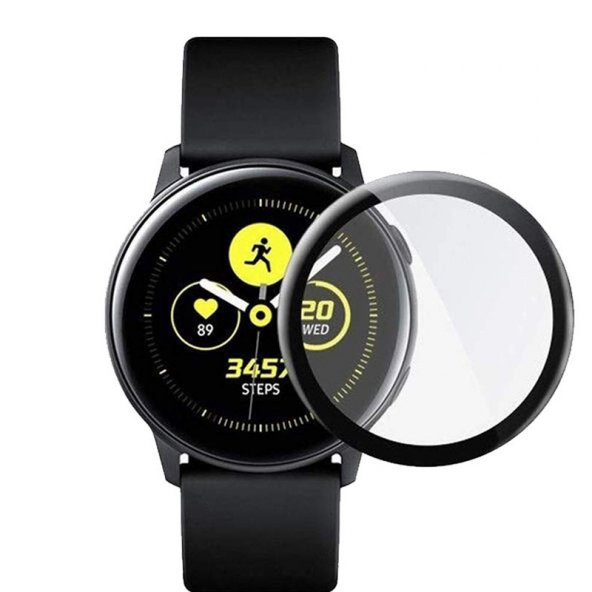 Gpack Samsung Galaxy Watch Active 2 44mm ppma Ekran Koruma Siyah