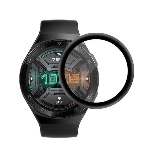 Gpack Huawei Watch GT 2E 46mm ppma Ekran Koruma Siyah