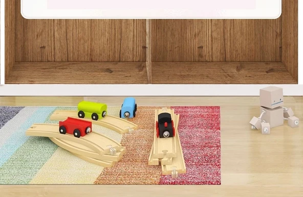 Kendinden Yapışkanlı Mobilya Etiketi - Beyaz Pudra İpliği 45cm x 10m (Model 2) - 11