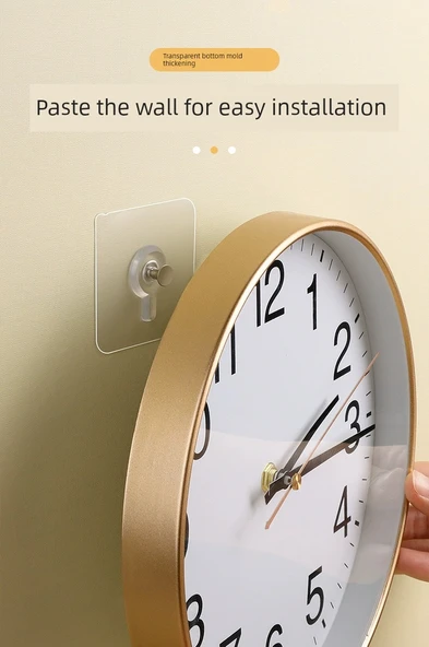 Çivisiz Duvar Saati Askısı - Spiral Ağ Uzunluğu 13mm [Kalınlaştırılmış 4 Adet] - Resim 10