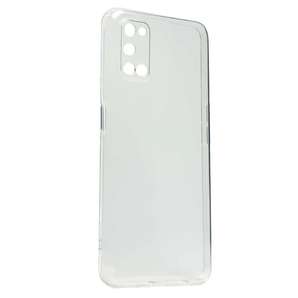 Gpack Oppo A92 Kılıf Kamera Korumalı Şeffaf Silikon