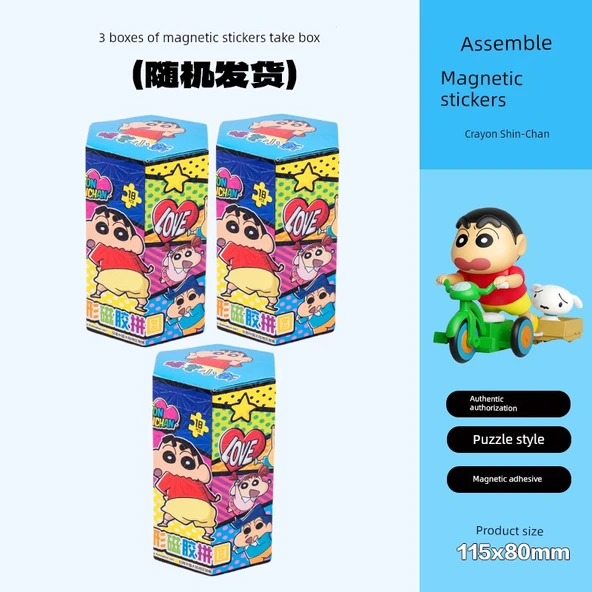 Crayon Xiaoxin Buzdolabı Magnetleri - Kör Kutu 3