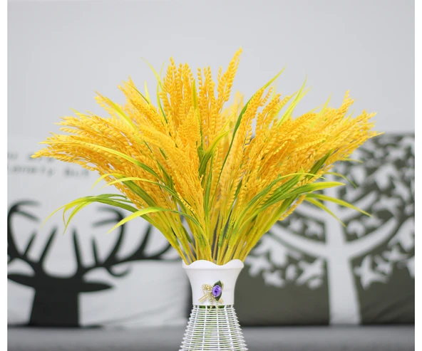 Yapay Buğday Başakları Dekorasyon Seti - 7 Adet - Resim 10