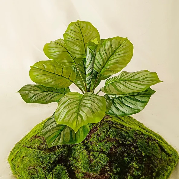 Yapay Elma Yaprakları - 40cm (1 Demet)