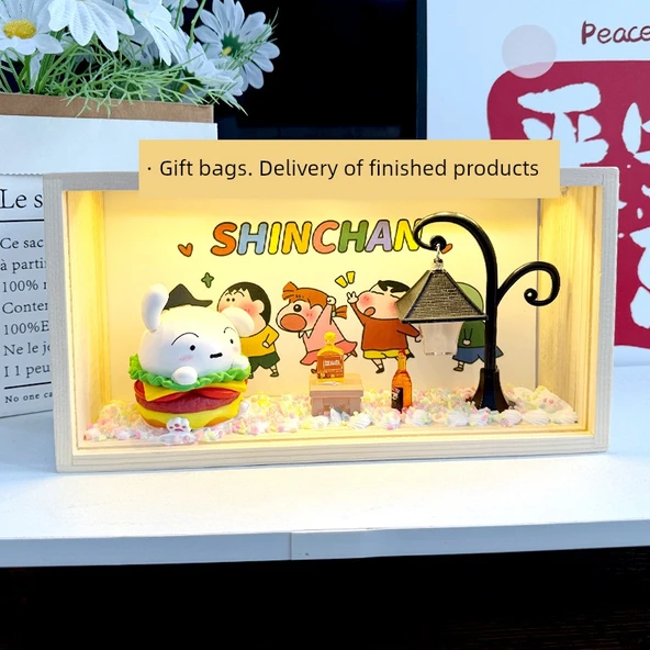 Crayon Xiaoxin Hamburg Beyaz Lamba - Tak Çalıştır Model
