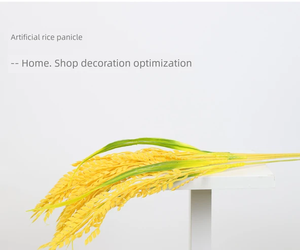 Yapay Buğday Başakları Dekorasyon Seti - 7 Adet - Resim 7