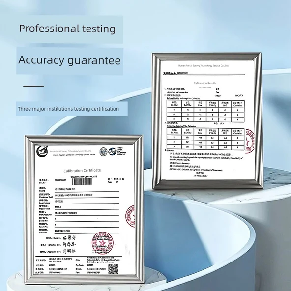 Dijital İç Ortam Termometre Higrometre - MBS-4 Daimi Takvim/Uzun Ömürlü - Resim 6