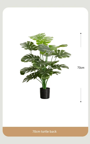70cm Yapay Deve Tabanı Bitkisi