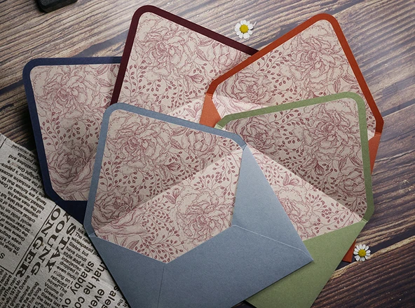 140x190 Avrupa Retro Çok Renkli Yağlı Boya Zarf - Turuncu Zegna Astarlı 2 - 10