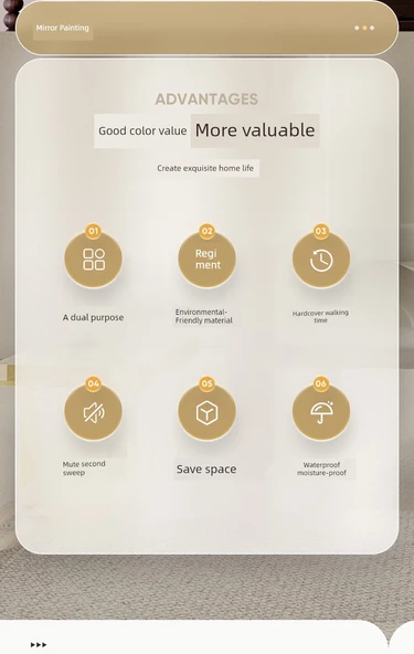 Retro Masa Saati - Antik Çin Tarzı - Uzun Yıllar-A: 35x25cm - Resim 9