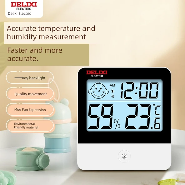 Gelişmiş Elektronik Higrometre Termometre
