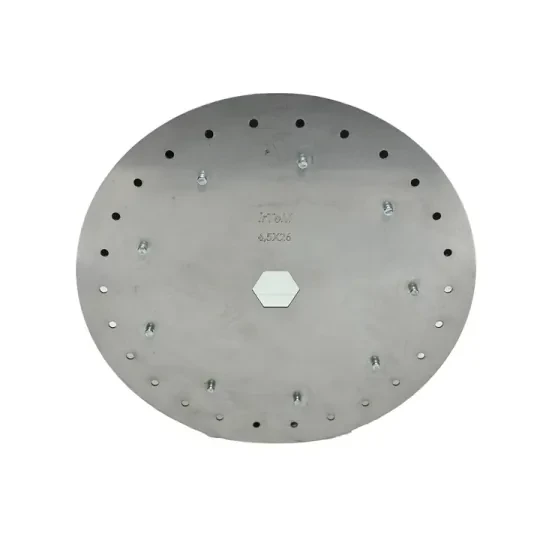 İrtem Havalı Mibzer Mısır Ekim Disk Krom 304 Kalite-40 Delik-4.5 mm