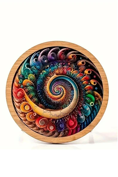 kutuTR Büyükler için Ahşap Puzzle Sonsuz Zihin Bükücü - 2