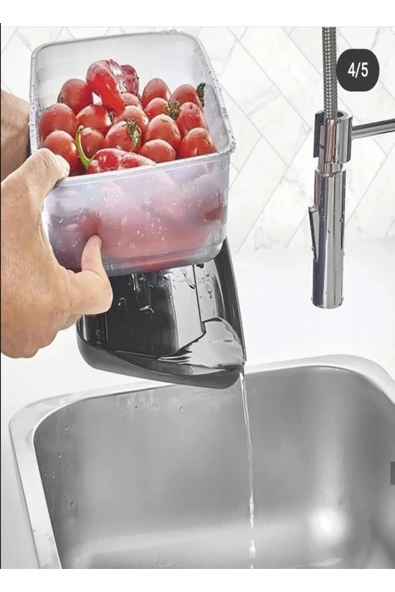 kutuTR Aradığınız Her Şey Bu Kutunun İçinde Notpa Süzgeçli Saklama Kabı - 2