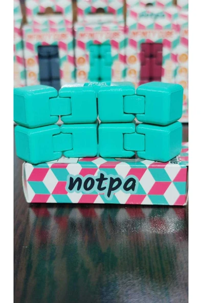 kutuTR Sonsuz Küp Stres Atma Küpü Stres Küpü(Infinity Cube) turkuaz - 3
