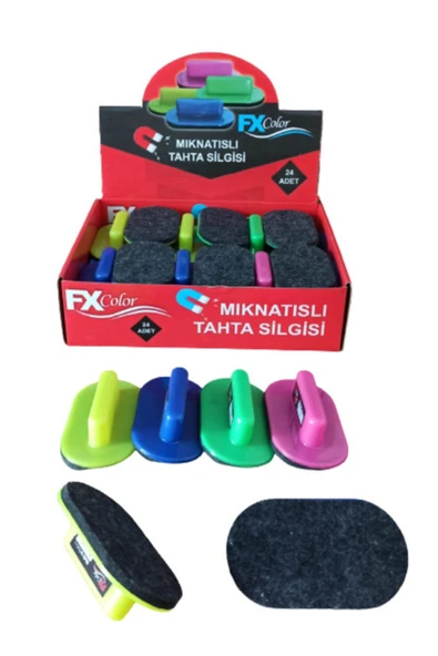 Notpa Fx Mıknatıslı Yazı Tahta Silgisi 4'lü Set
