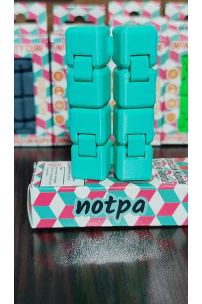kutuTR Sonsuz Küp Stres Atma Küpü Stres Küpü(Infinity Cube) turkuaz - 2