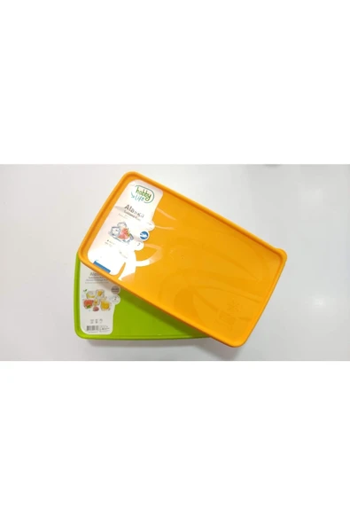 kutuTR Aradığınız Her Şey Bu Kutunun İçinde Notpa No-froost Saklama Kabları Sarı Ve Yeşil Kapaklı Set 2000ml 2lt.