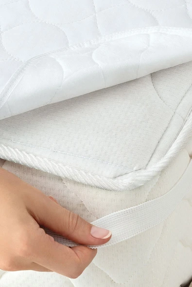 Gold Home Kapitoneli Fitted Su Geçirmez Yatak Koruyucu Alez - 4