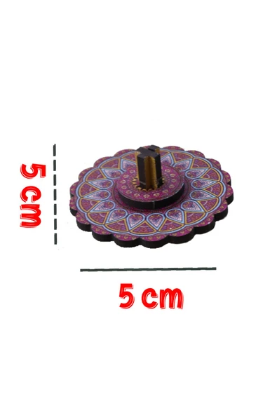 kutuTR Notpa Çocuklar İçin 3D Puzzle Fırfır Set  10 Ayrı Figür - 6