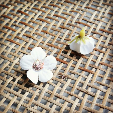 DIY El Yapımı Mini Yapay Çiçek - Beyaz