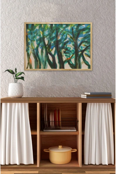 kutuTR Ahşap Çerçeveli Mdf Tek Tablo Picasso Serisi (KENDİ TABLO SETİNİZİ OLUŞTURACAĞINIZ LİSTE)