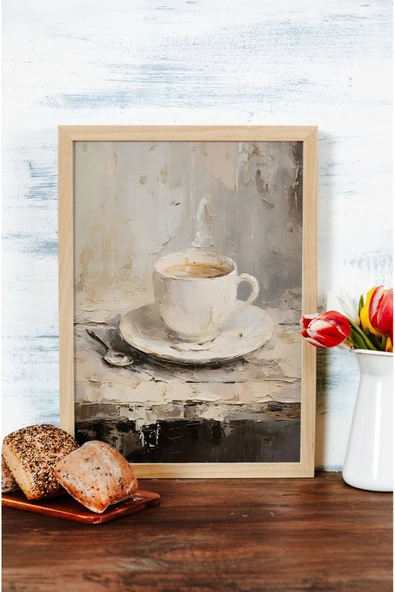 kutuTR Ahşap Çerçeveli Mdf Tek Tablo Mutfak Dekoru Tablo (KENDİ TABLO SETİNİZİ OLUŞTURACAĞINIZ LİSTE) - Resim 2