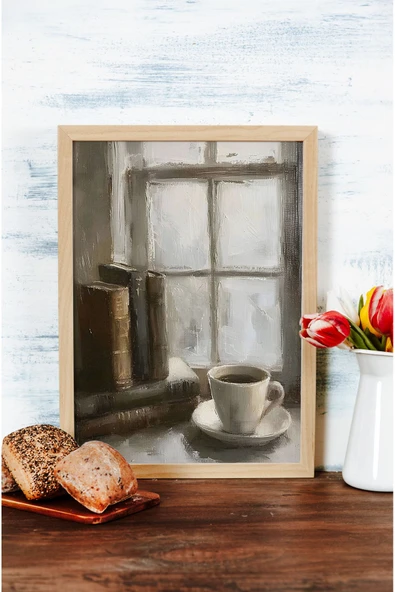 kutuTR Ahşap Çerçeveli Mdf Tek Tablo Mutfak Dekoru Tablo (KENDİ TABLO SETİNİZİ OLUŞTURACAĞINIZ LİSTE) - Resim 2