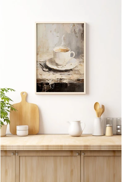 kutuTR Ahşap Çerçeveli Mdf Tek Tablo Mutfak Dekoru Tablo (KENDİ TABLO SETİNİZİ OLUŞTURACAĞINIZ LİSTE) ürün görseli