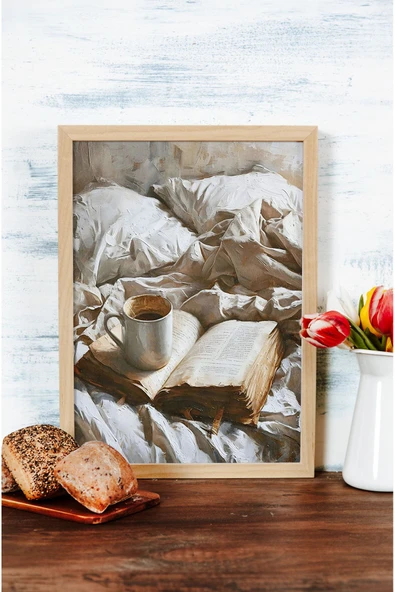 kutuTR Ahşap Çerçeveli Mdf Tek Tablo Mutfak Dekoru Tablo (KENDİ TABLO SETİNİZİ OLUŞTURACAĞINIZ LİSTE) - Resim 2