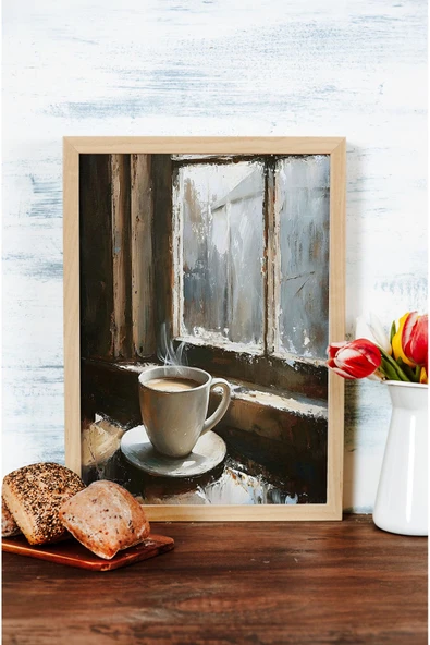 kutuTR Ahşap Çerçeveli Mdf Tek Tablo Mutfak Dekoru Tablo (KENDİ TABLO SETİNİZİ OLUŞTURACAĞINIZ LİSTE) - Resim 2